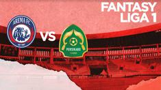 Berita video prediksi fantasy team Arema FC Vs Persikabo 1973. Singo Edan andalkan Carlos Fortes di lini depan.