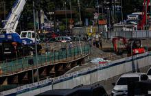 FOTO: Memantau Progres Terkini Pembangunan MRT Jakarta Fase 2A Thamrin-Monas, Capai 77,36 Persen