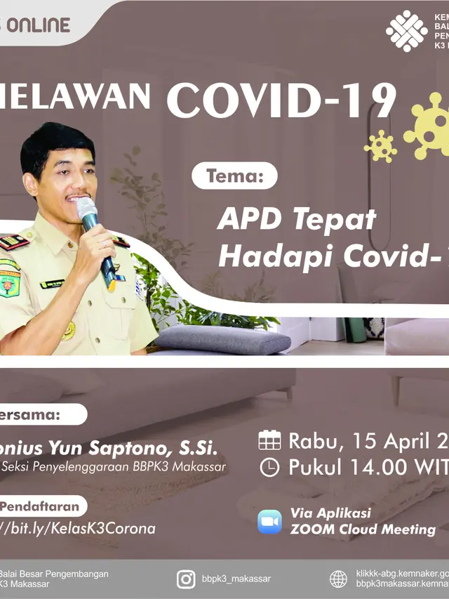 Kemnaker Gelar Pelatihan Online K3 Corona, Cek Daftar dan Jadwalnya di Sini!