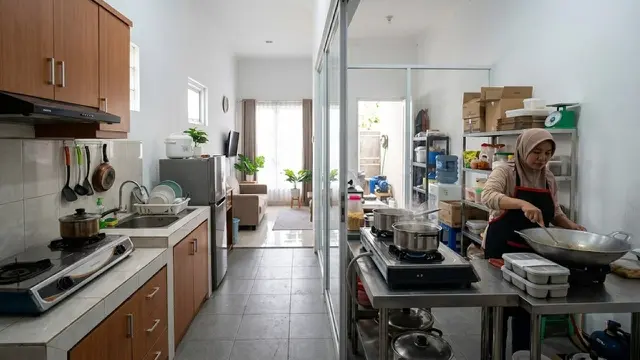 Dapur Rumah Sekaligus Tempat Usaha
