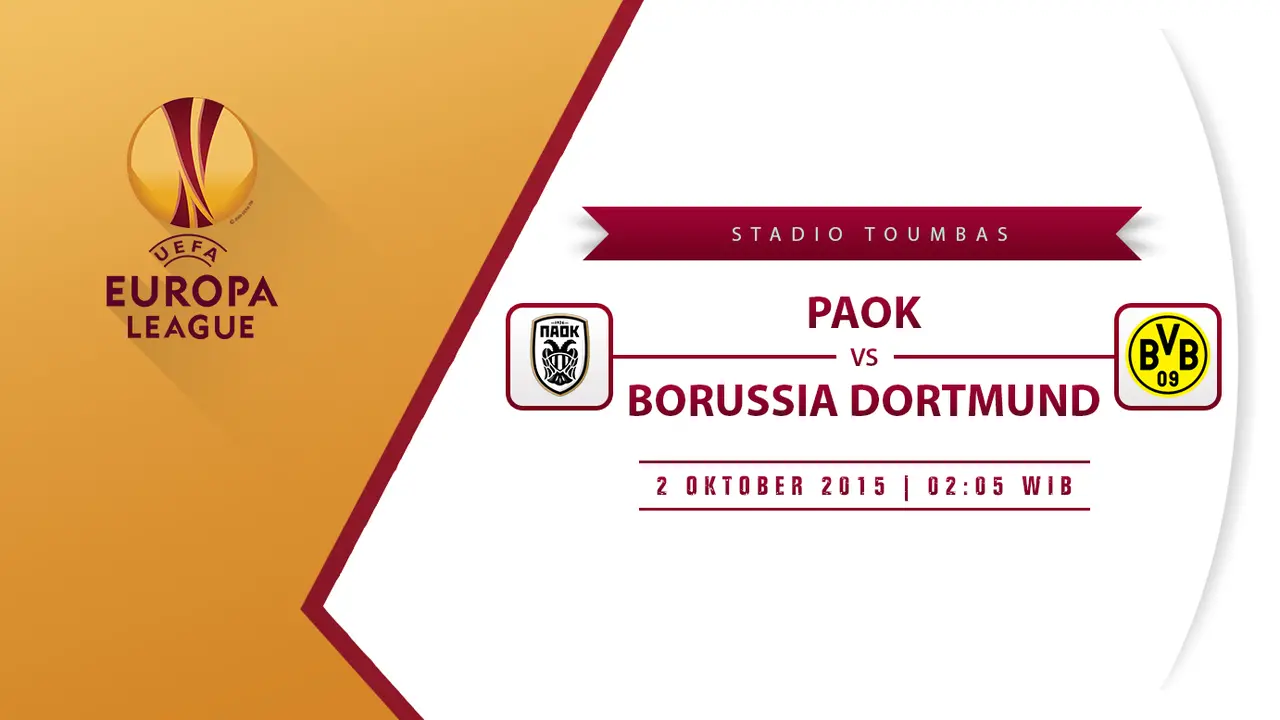 Prediksi PAOK vs Borussia Dortmund (Liputan6.com/Yoshiro)