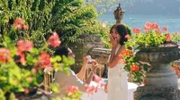Danau Como Italia, Saksi Bisu Amanda Rawles Dilamar Adriel Susanteo