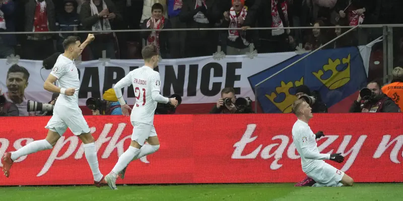 Tekuk Albania, Polandia Naik ke Peringkat Kedua Klasemen Grup E Kualifikasi Euro 2024