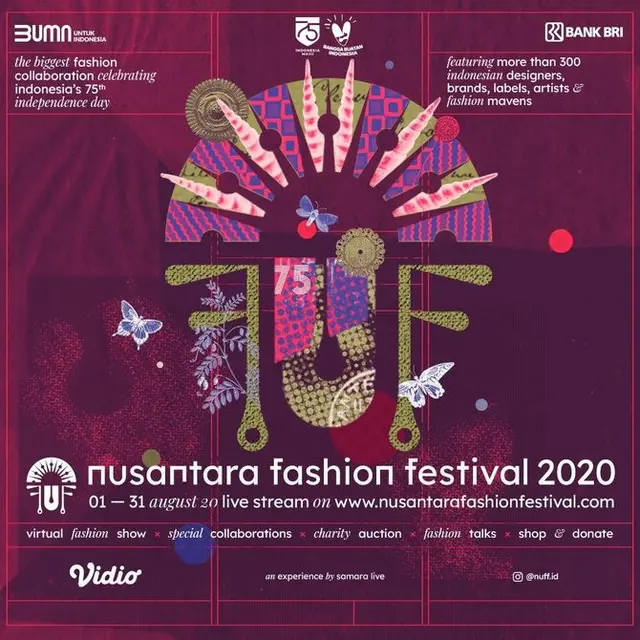 Isi Sesi Fashion Talks NUFF 2020, Bunda Anne Avantie: Kebaya Itu Pembaharuan Hidup