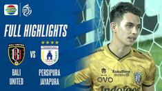 Berita Video, Highlights BRI Liga 1 Pekan 27 antara Bali United Vs Persipura Jayapura pada Kamis (24/2/2022)