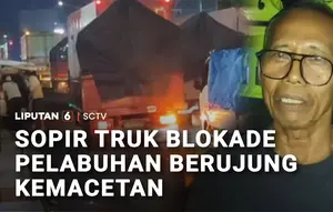 Macet 15 Kilometer di Ketapang, Sopir Truk Protes Lambannya Bongkar Muat
