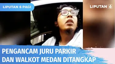 Seorang pria di Medan berinisial RP mengancam seorang juru parkir dan Wali Kota Medan. Pelaku menolak bayar parkir melalui e-Parking. Dengan terus melajukan mobilnya dan menutup jendela, tangan juru parkir terjepit. Kini pelaku telah diamankan.