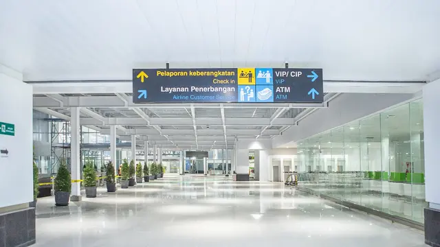 Terminal Baru Bandara Ahmad Yani di Semarang, Jawa Tengah. (Dok AP I)