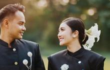 Penampilan Elegan Febby Rastanty dan Drajad Djumantara saat Prewedding, Kompak Pakai Beskap Modern Hitam dengan Kain Batik