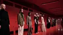 Koleksi musim gugur/musim dingin 2025/2026 ini membawa angin segar dengan sentuhan dramatis dan puitis yang khas dari Michele. (Foto: Valentino)