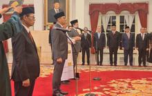 VIDEO: Resmi Jadi Wamenkeu, Thomas Djiwandono Beri Hormat ke Menhan Prabowo