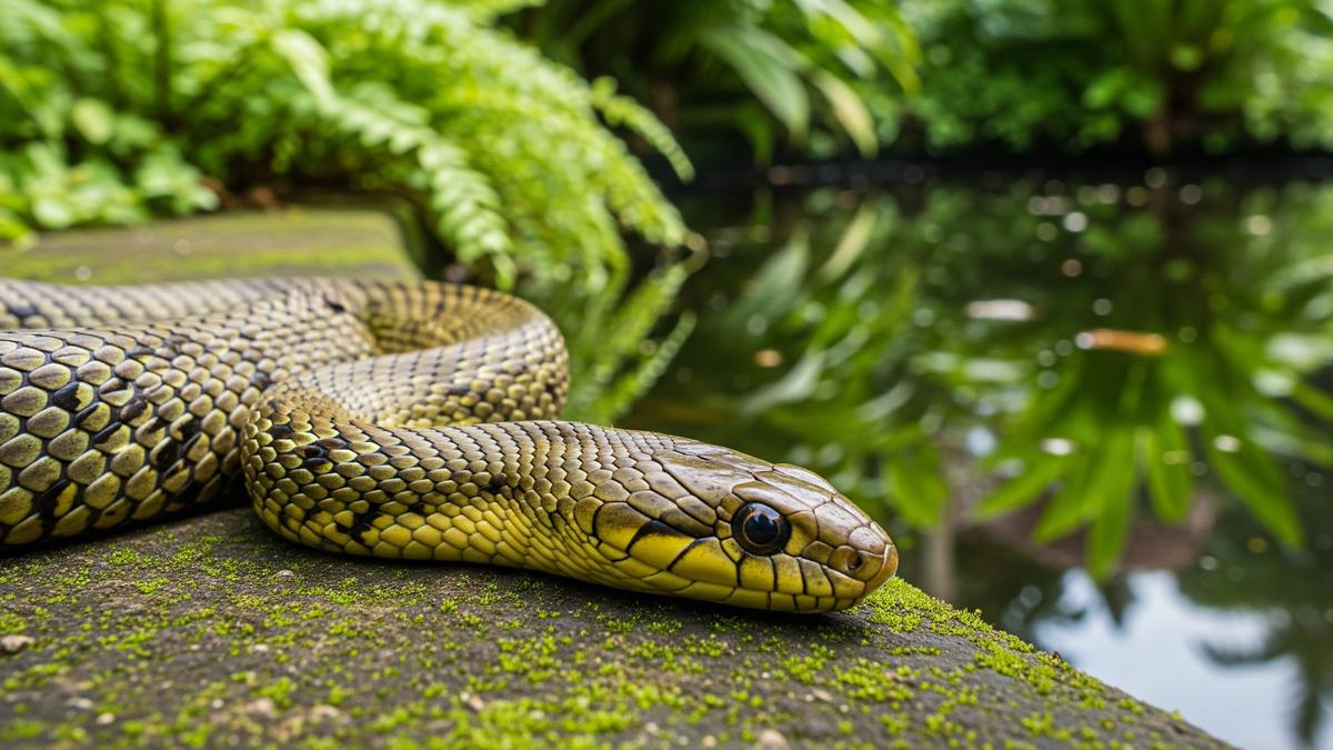 7 Jenis Ular yang Bisa Hidup di Sekitar Kolam Ikan Rumah, Waspada