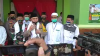 Pangdam V Brawijaya Mayjen Widodo Iryansyah dan Kapolda Jatim Irjen Fadil Imran saat berkunjung ke Madura