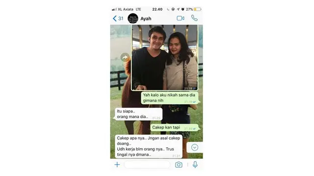 Chat Kocak Orang Tua dan Anak Saat Kirim Foto Ini Bikin Kangen Rumah