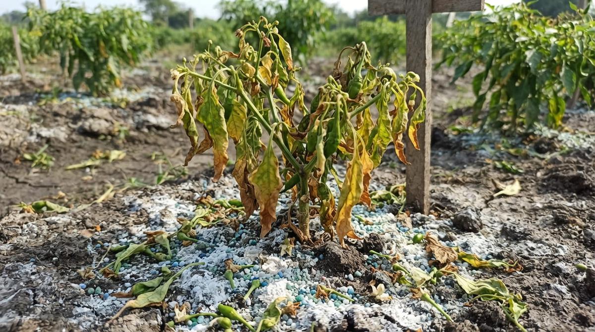 Kesalahan Memberi Pupuk pada Tanaman Cabai yang Justru Pohon Berbuah Sedikit
