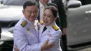 Paetongtarn Shinawatra merupakan putri bungsu mantan Perdana Menteri Thailand, Thaksin Shinawatra. (AP Photo/Sakchai Lalit)