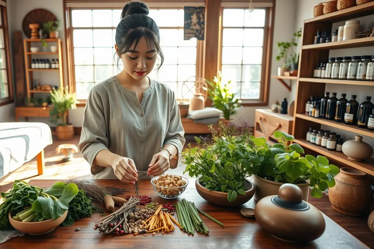 Ilustrasi obat herbal (Foto: AI)