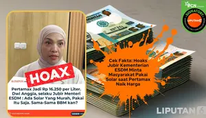 Cek Fakta: Hoaks Artikel Jubir ESDM Minta Masyarakat Pakai Solar Saat Pertamax Naik Harga