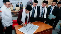 Menteri Agama Resmikan Laznas Darunnajah, Dorong Pesantren Berperan Aktif