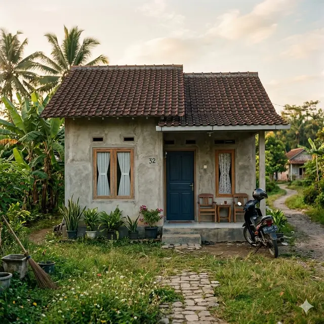 Model Rumah Minimalis dengan Budget Rp 150 Juta di Desa