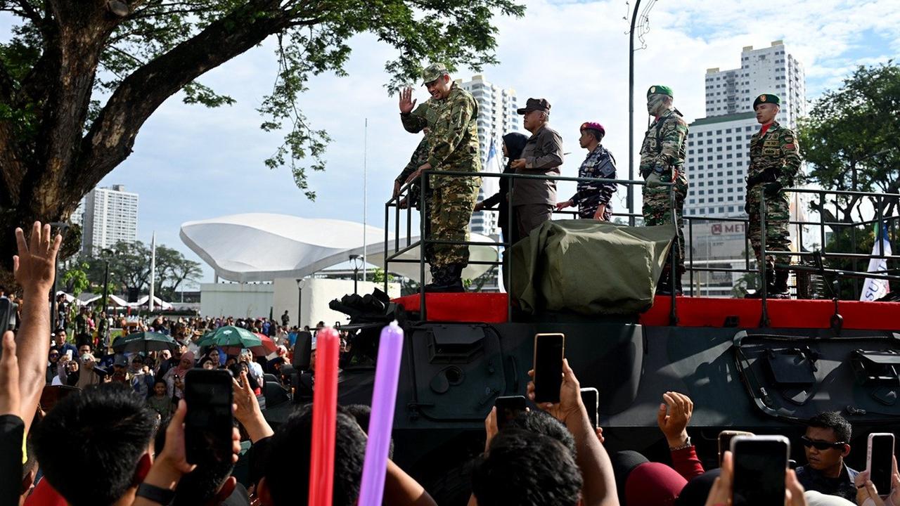 Gubernur Sumut Bobby Nasution menghadiri Perayaan HUT ke-80 Tentara Nasional Indonesia