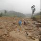 Puluhan hektar lahan pertanian milik warga Desa Atakowa, Kabupaten Lembata rusak berat diterjang banjir bandang pada, Minggu 4 April 2021 lalu. (Foto Istimewah)