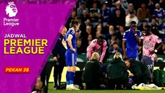 Berita Motion grafis jadwal lengkap Liga Inggris 2022/2023 pekan ke-38. Persaingan ketat terjadi di zona degradasi, tiga tim yang sedang berjuang, Leicester, Leeds, dan Everton untuk bisa hindari degradasi.