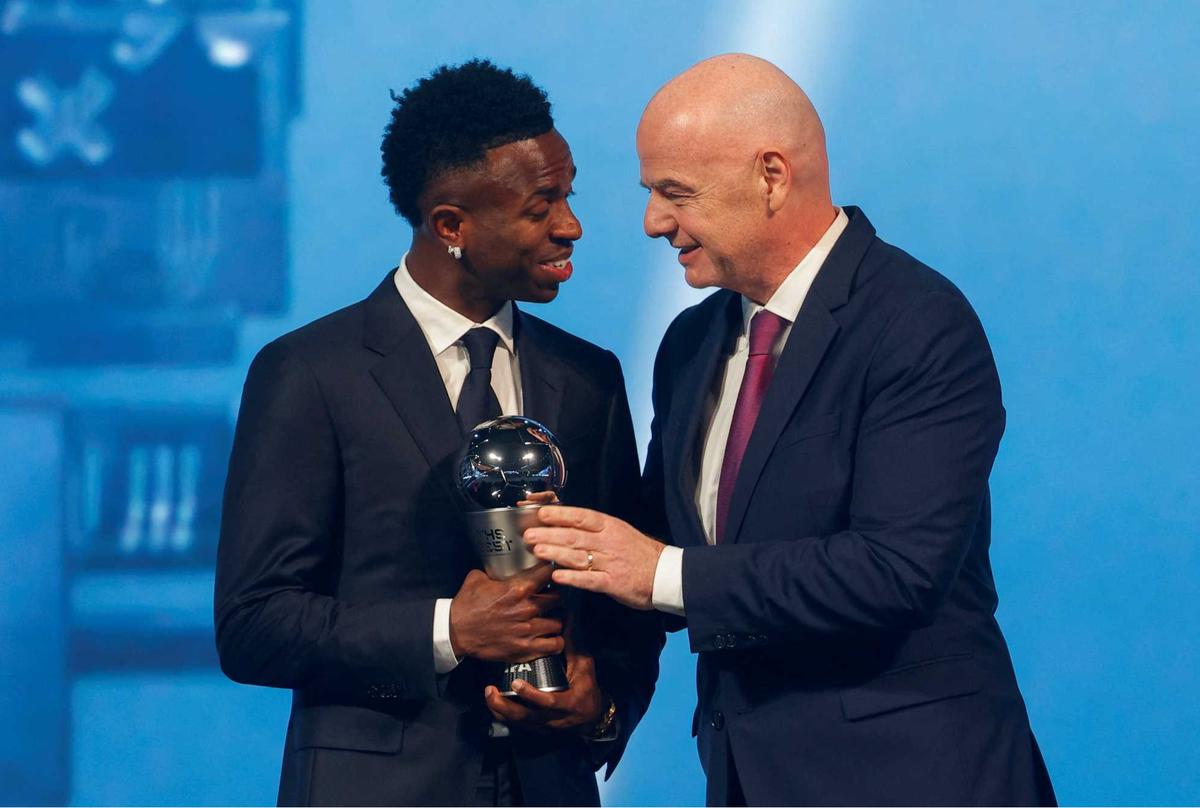 Vinicius Jr menangi FIFA Best Player of the Year 2024