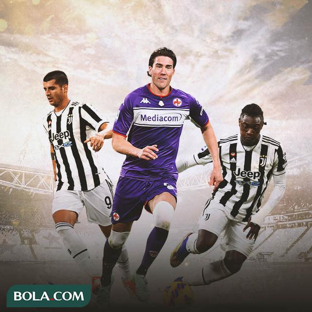 Juventus - Alvaro Morata, Dusan Vlahovic, Moise Kean