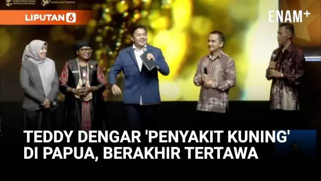 Momen Seskab Teddy Terkejut Dengar "Penyakit Kuning" Papua, Berakhir Tertawa Tahu Faktanya