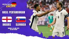 Berita video Timnas Inggris memastikan diri lolos ke perempat final Euro 2024 setelah harus berjuang hingga babak tambahan waktu melawan Slovakia, Minggu (30/6/2024) malam WIB.