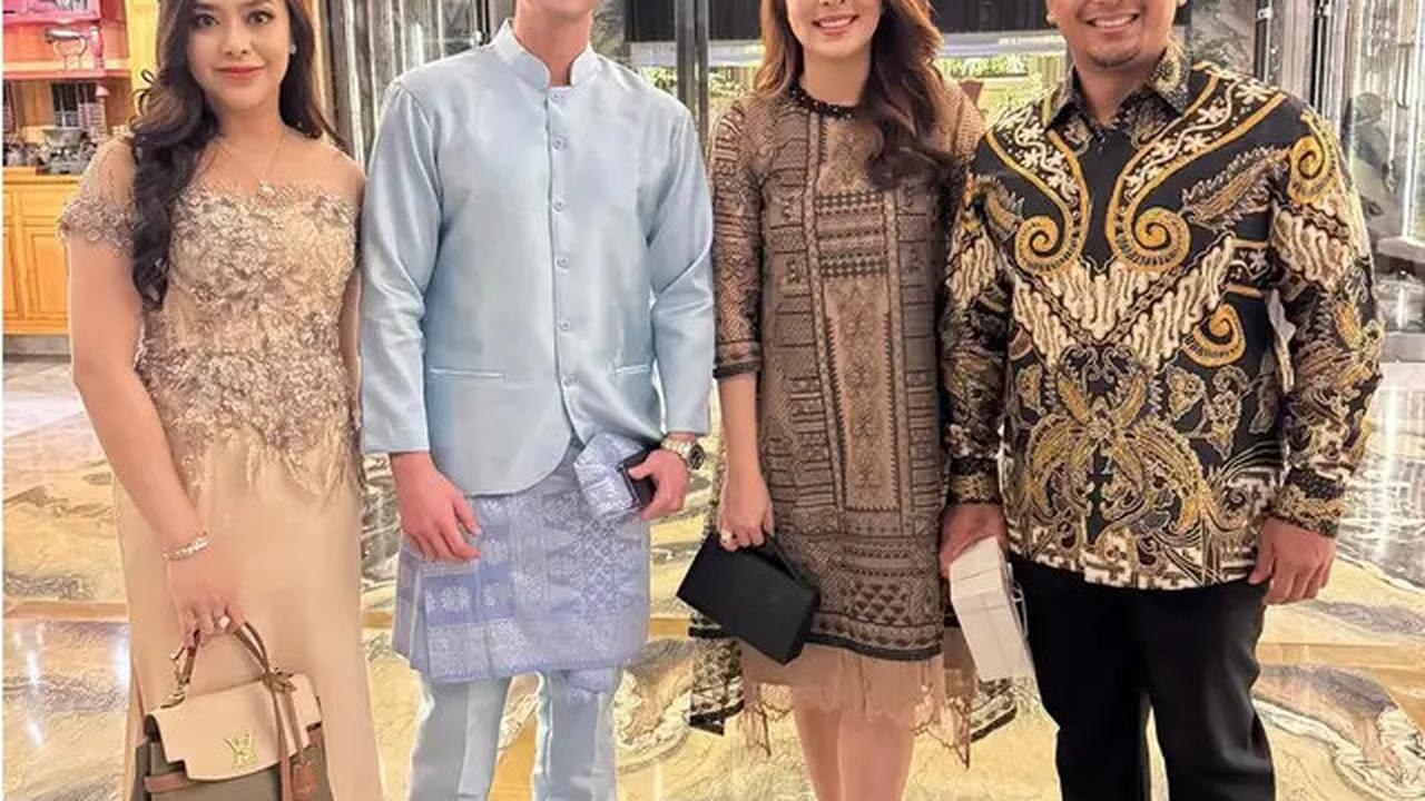 6 Potret Reisa Broto Asmoro Kondangandi Pernikahan Putri Zulhas, Serasi Bareng Suami