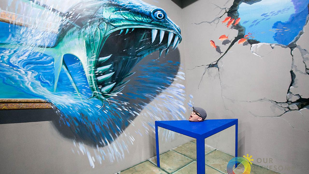 Hanyut ke dalam Lukisan di Museum 3D di Filipina 