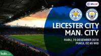 Piala Liga Inggris Leicester City Vs Manchester City (Bola.com/Adreanus Titus)
