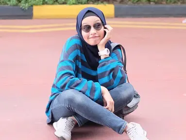 Ini dia Prilia Nur Afrida, asisten pribadi sekaligus manajer dari Zaskia Adya Mecca. (Liputan6.com/IG/@prilianurafrida)