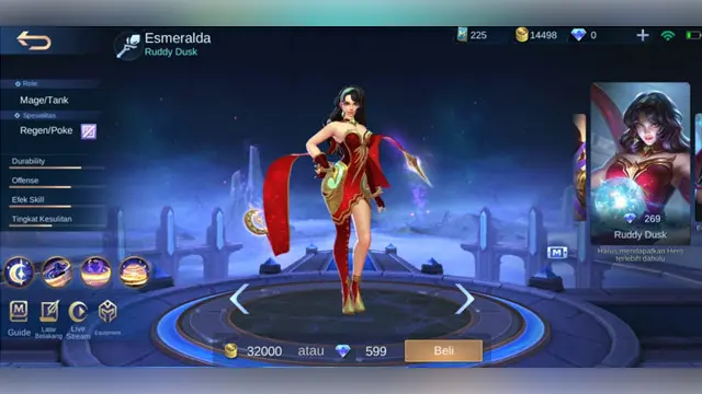 Esmeralda: Ruddy Dusk