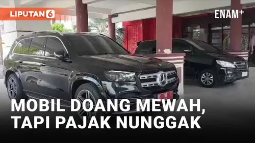 VIDEO: Mobil Dinas Mewah Bupati Polewali Mandar Nunggak Pajak 2 Bulan