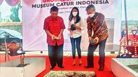 Peletakan batu pertama pembangunan Museum Catur Indonesia (Dok Percasi)