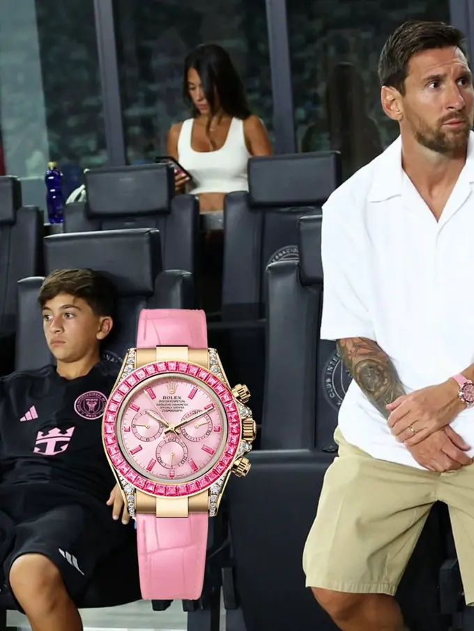 Lionel Messi Tampil dengan Rolex Daytona “Barbie” Seharga Rp13 Miliar, Hanya Ada 10 di Dunia