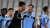 Penyerang Lazio, Ciro Immobile. (AFP/Marco Bertorello)
