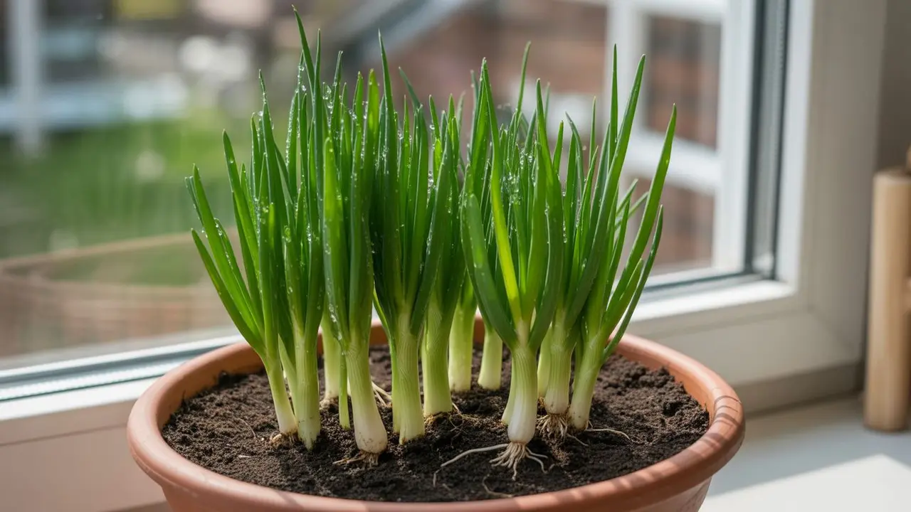 cara menanam daun bawang