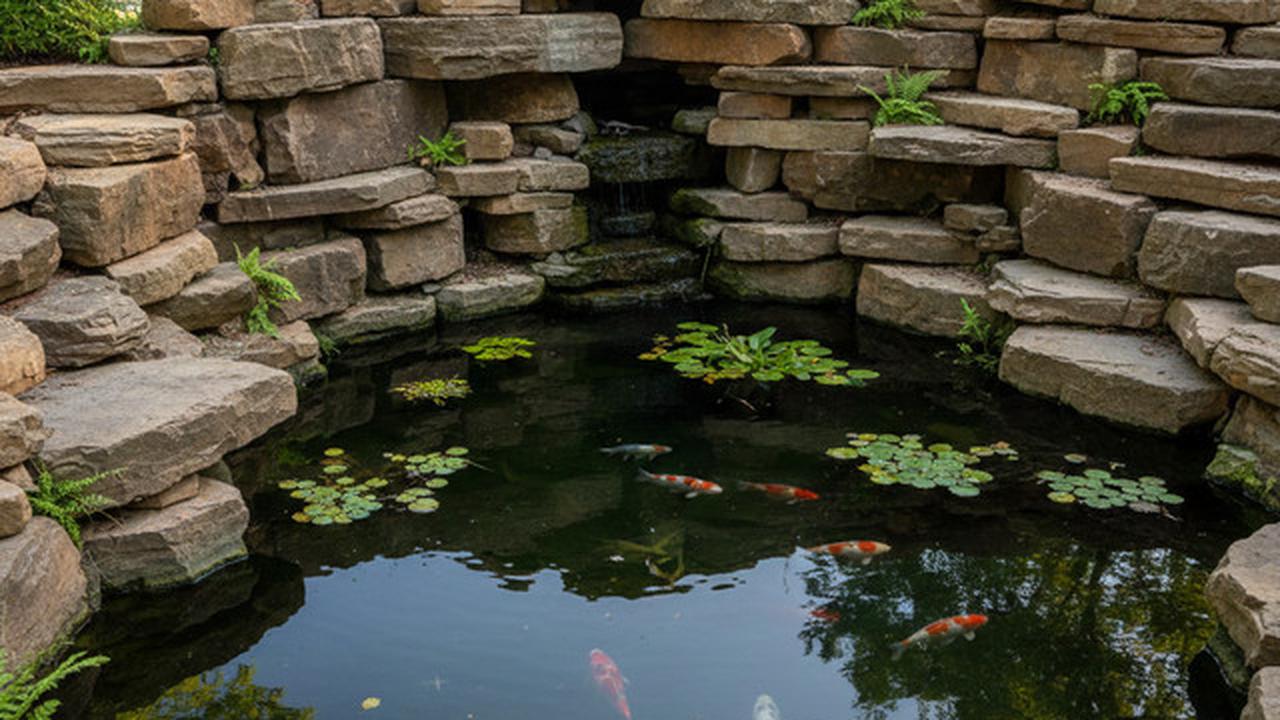 Desain Kolam Ikan yang Terlihat Aman Ini Justru Menarik Ular