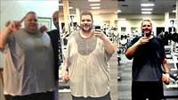 Pria Ini Berhasil Turunkan Berat Badan 181 Kg dalam 2 Tahun 