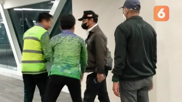 Syahrul Yasin Limpo bertolak dari Makassar ke Jakarta usai ditetapkan tersangka oleh KPK (Liputan6.com/Fauzan)