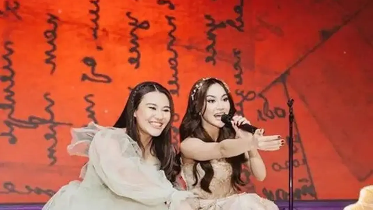 Potret Mahalini dan Aaliyah Massaid (Sumber: Instagram/@aaliyah.massaid)