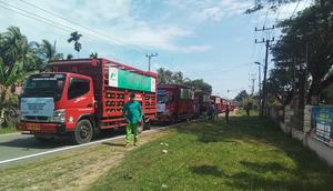 PT Pertamina (Persero) kembali menyalurkan Liquefied Petroleum Gas (LPG) subsidi tabung 3 kg untuk mendukung kebutuhan sehari-hari masyarakat di wilayah bencana banjir dan longsor, salah satunya Kabupaten Aceh Tengah. Dok Pertamina