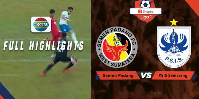 VIDEO: Highlights Liga 1 2019, Semen Padang Vs PSIS 1-0