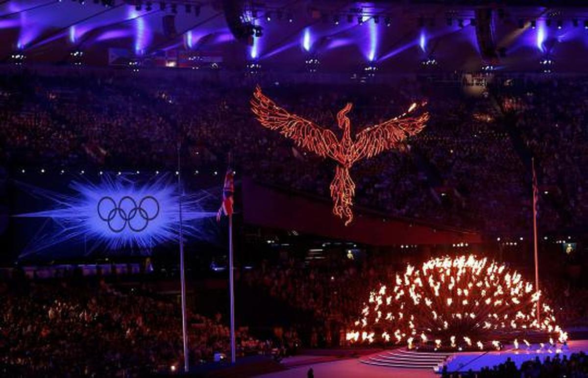Kembang api meriahkan penutupan Olimpiade