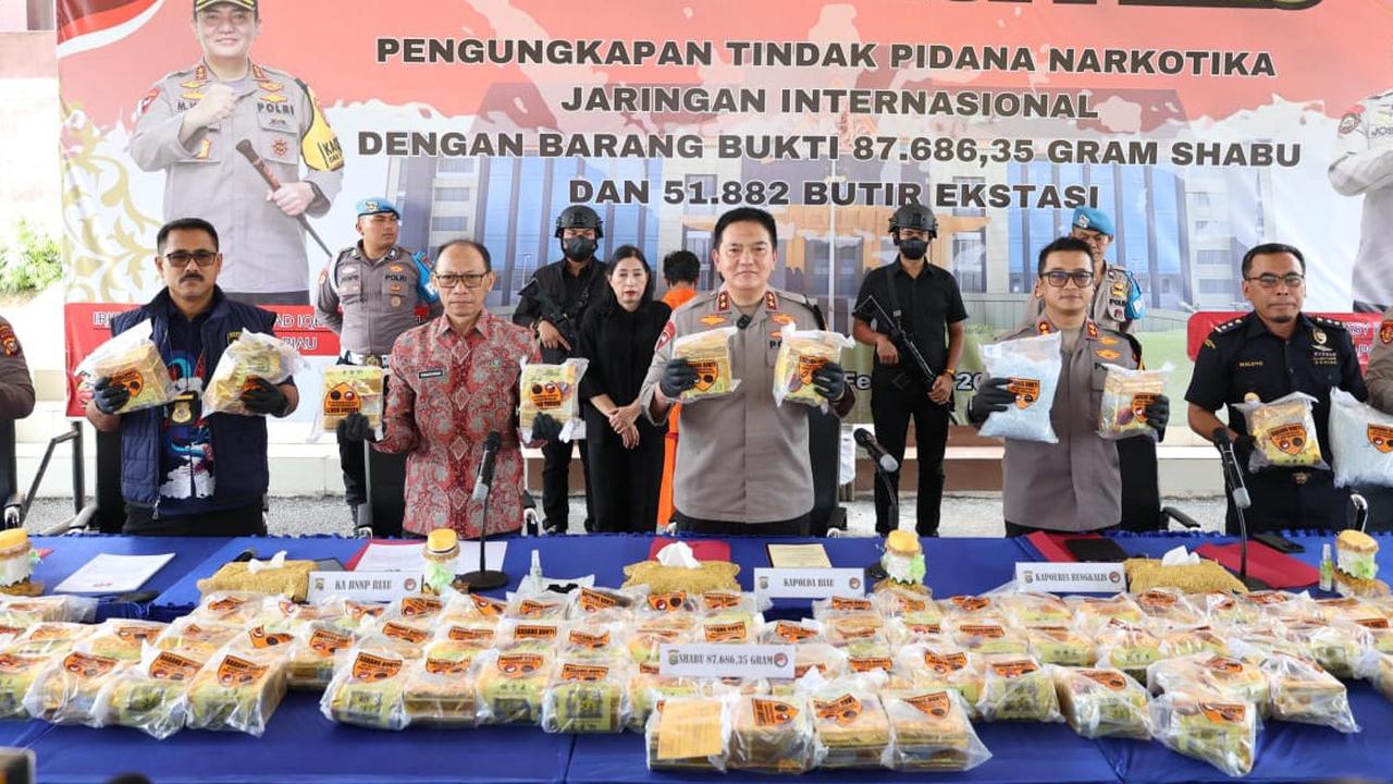 Penyelundupan Narkoba Rp100 Miliar Terbongkar, Jenderal Polri: Tangkap Sampai ke Lubang Semut