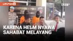 Miris, Gegara Helm Seorang Pria Nekat Bacok Sahabatnya Sendiri